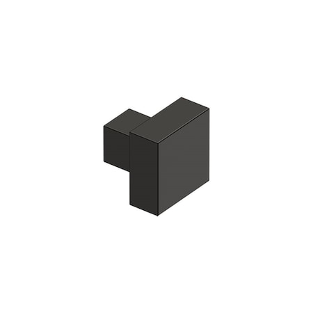 Deltana 1-1/4 Modern Square Cabinet Knob Oil Rubbed Bronze Finish KS125U10B